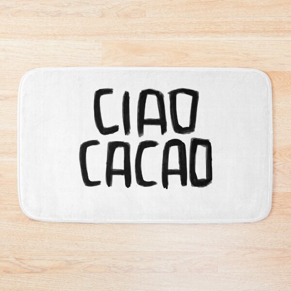 Item preview, Sweet Greeting, Hello, Bye Bye, Ciao Cacao designed and sold by badlydrawnbabe.