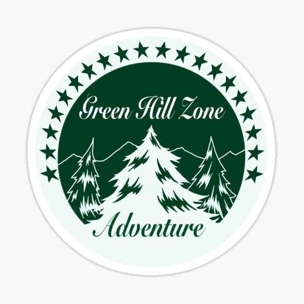 Sonic Green Hill Zone Game Design Shirt128 Sticker for Sale by  MindsparkCreati