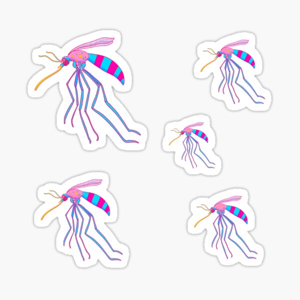 Coffee Critters: Mo-skee-toe Sticker