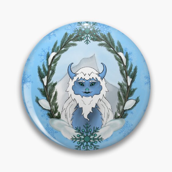 Item preview, Happy Yeti-Mas designed and sold by HartandHorn.