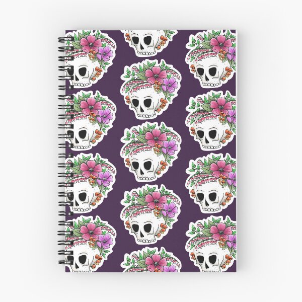 Item preview, Flowers and Skull designed and sold by Nicholdesigns.
