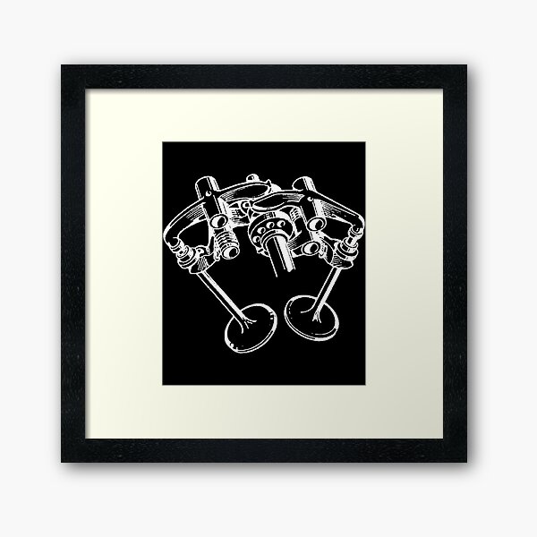 Item preview, Ducati Desmo Line Drawing  Classic designed and sold by ADAMCHANEY.
