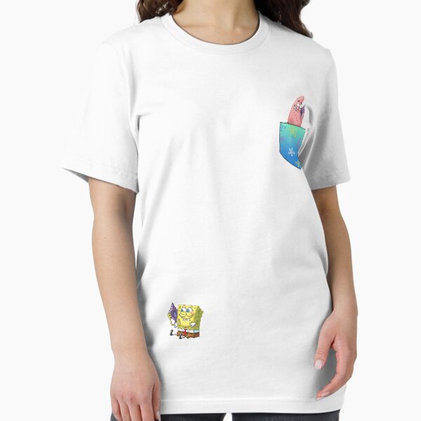 Vista previa del artículo con la obra «Bob Esponja y Patrick - BFF Pocket», diseñado y vendido por thaddeusthatch.
