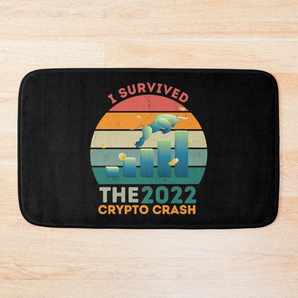 Item preview, I Survived The 2022 Crypto Crash designed and sold by NoSpecialShop.