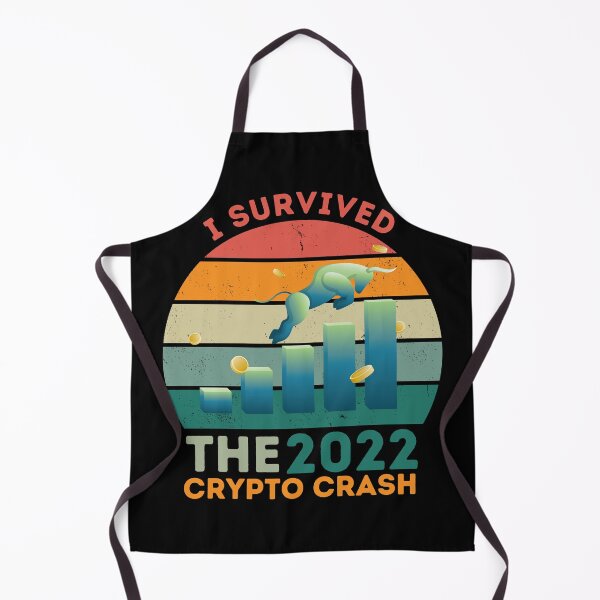 Item preview, I Survived The 2022 Crypto Crash designed and sold by NoSpecialShop.