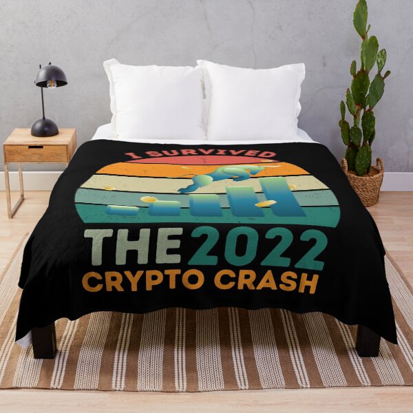 Item preview, I Survived The 2022 Crypto Crash designed and sold by NoSpecialShop.