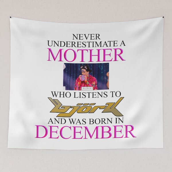 Item preview, Never Underestimate A Mother Who Listens To Bjork - Funny Drag Race designed and sold by Picket Club.