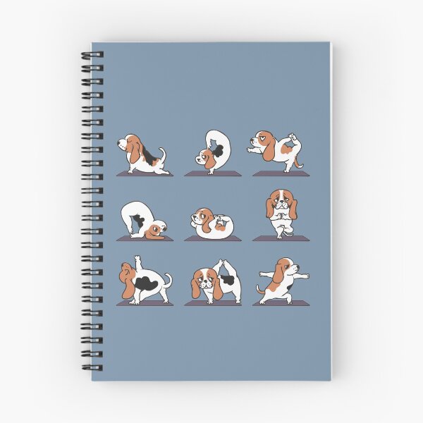 Item preview, Basset Hound yoga designed and sold by Huebucket.