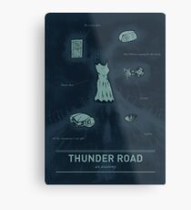 Thunder Road: An anatomy Metal Print