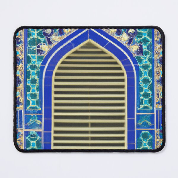 Item preview, 19th Century Afghanistan Mosque Print designed and sold by Naomi Gutierrez Parrish.