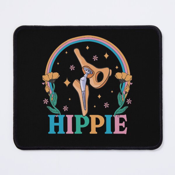 Item preview, Funny Hippie Titianium Hip Replacement Joint Surgery Recovery designed and sold by MrEddie10.
