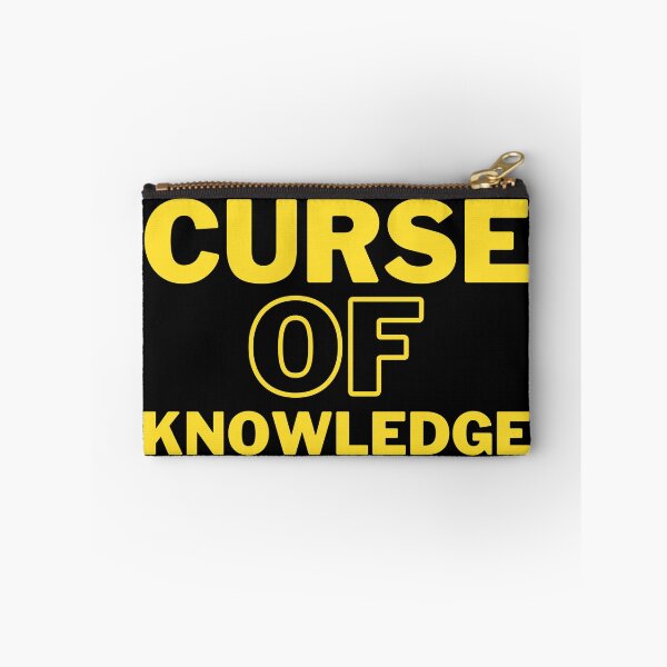 Item preview, CURSE OF KNOWLEDGE Self-Improvement Lingo designed and sold by babyrage.