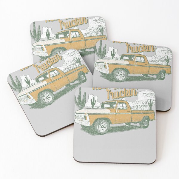 Artikelvorschau, Keep On Trucking, klassischer Pickup, F-150, F150, Pick-up-Truck, Vintage-Pickup entworfen und verkauft von bigraydesigns.