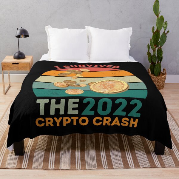 Item preview, Copy of Copy of Copy of I Survived The 2022 Crypto Crash designed and sold by NoSpecialShop.