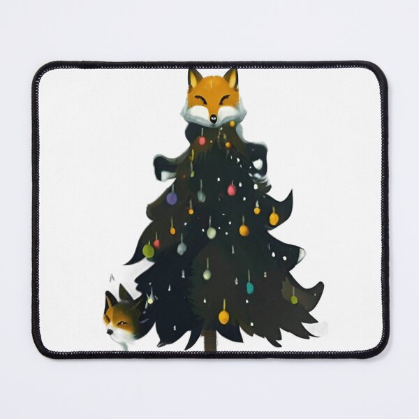 Item preview, Fox Christmas Tree designed and sold by zheworkstudio.