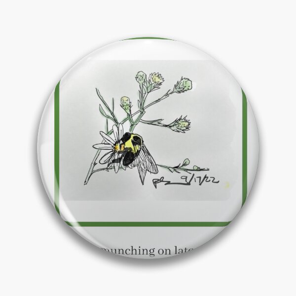 Item preview, Munching on late summer fleabane designed and sold by drausick.