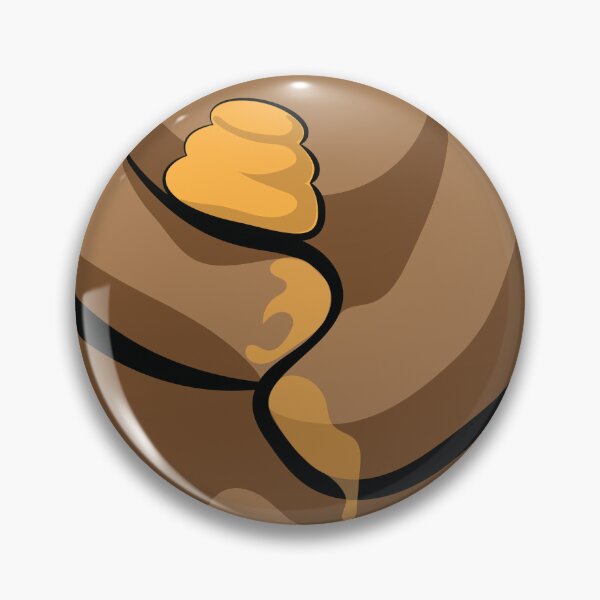 Item preview, Minimalist Brown Bear with Sticky Paws designed and sold by InkLayer.