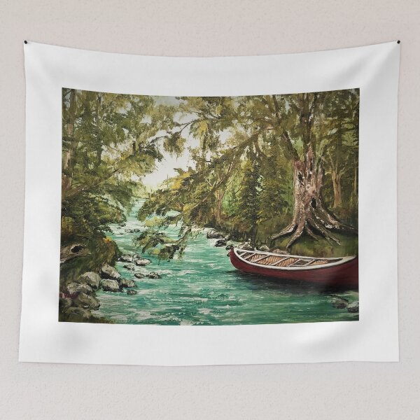 Item preview, Canoe Trip on the River  designed and sold by KVELKY.
