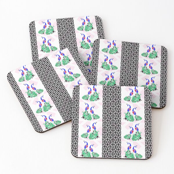 Item preview, The Beautiful Peacock in Fabric Seamless Pattern designed and sold by MyMemoriesArts.