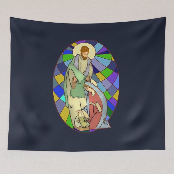 Item preview, Stained Glass Nativity designed and sold by Eklectikos.