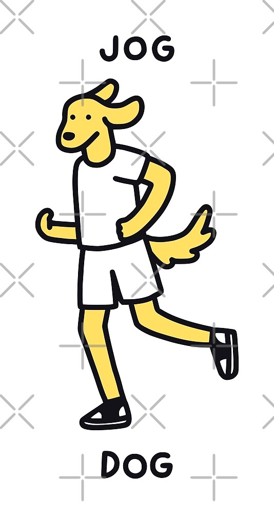 "Jog Dog" by obinsun | Redbubble