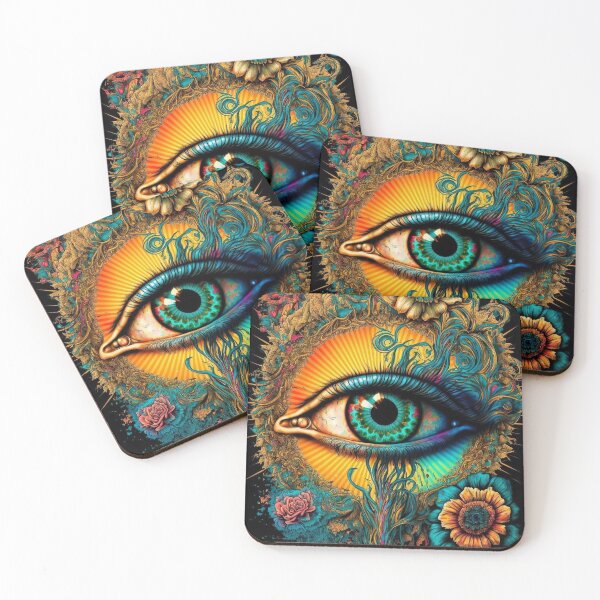 Item preview, Psychedelic Eye designed and sold by SynthetikAi.