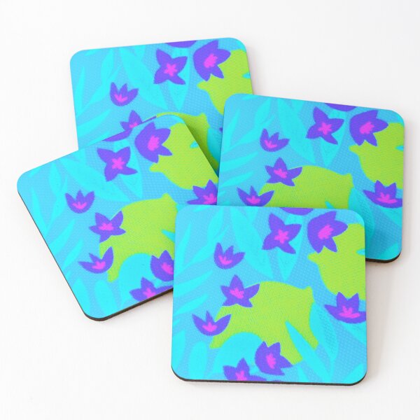 Item preview, Purple Jungle Flowers designed and sold by Kim Arnott.