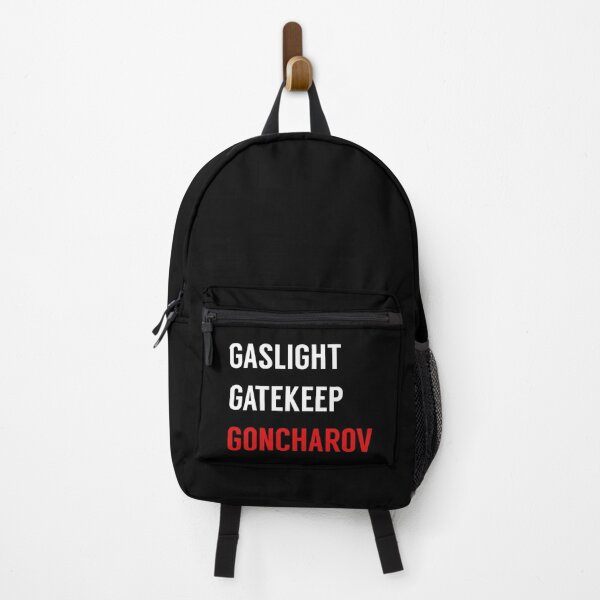 Item preview, Gaslight Gatekeep Goncharov on Black designed and sold by tinyteacups.