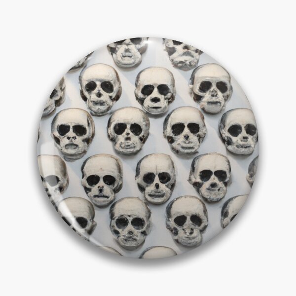 Item preview, Pattern of Ditzy Skulls designed and sold by Bakesales.