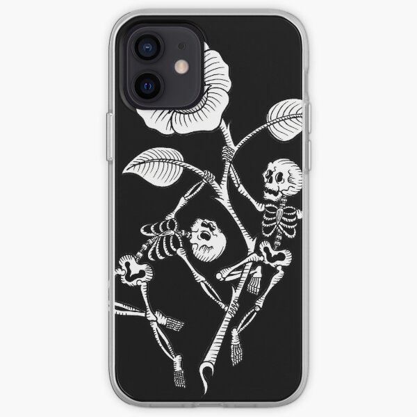 Skeleton Pole Dance iPhone Soft Case