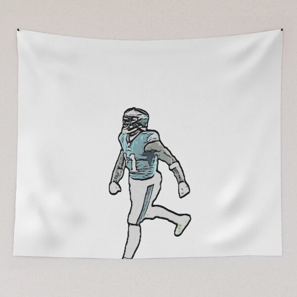 Item preview,  AJ brown eagles wide receiver bold cartoon  designed and sold by eNVy Co.