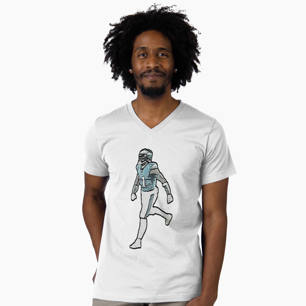 AJ brown eagles wide receiver bold cartoon Essential T-Shirt for