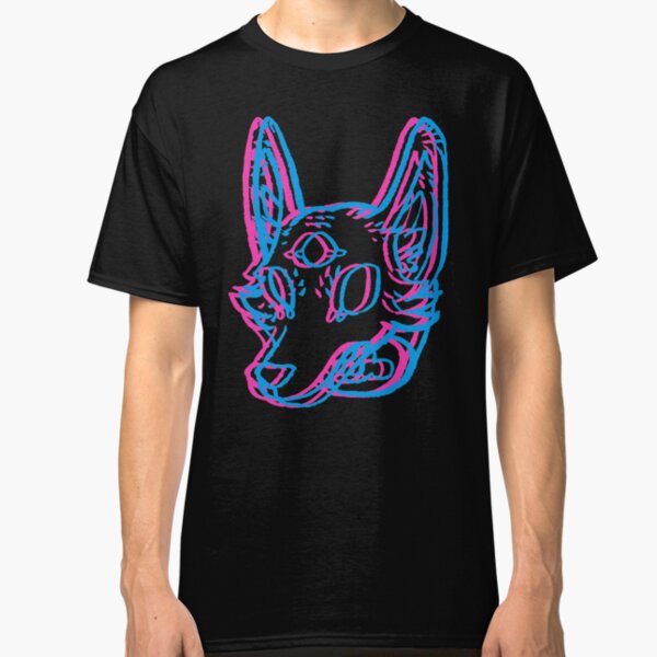 3D Space Coyote Classic T-Shirt
