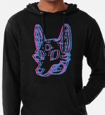 3D Space Coyote Lightweight Hoodie