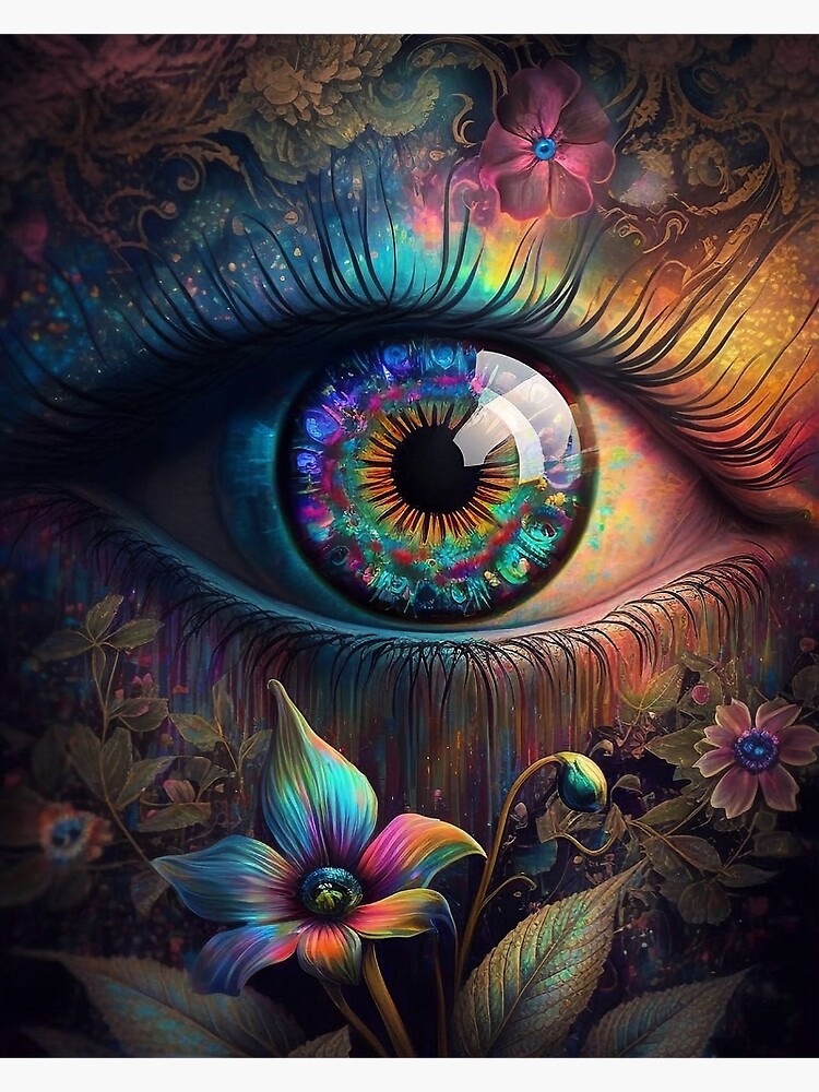 サイケデリック　ポスター　EYE Psychedelic Eye 