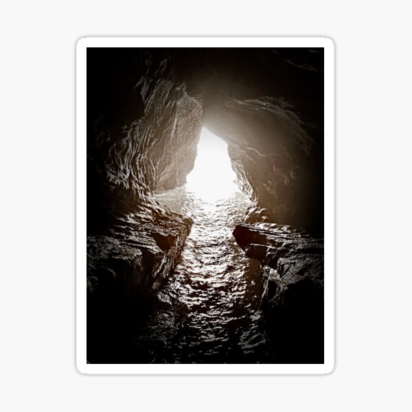 The Light of the Grottos Sticker
