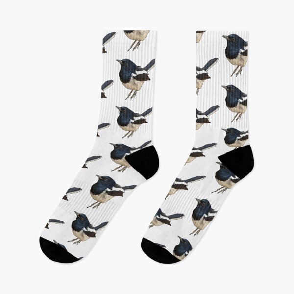 Item preview, Cute Oriental Magpie-robin designed and sold by katiebca2.