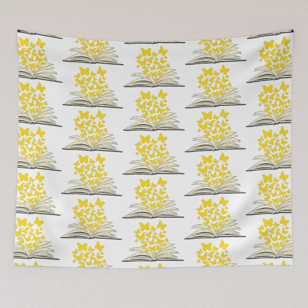 Item preview, Open Book Yellow Butterflies - One Hundred Years Of Solitude designed and sold by Julio Benitez.