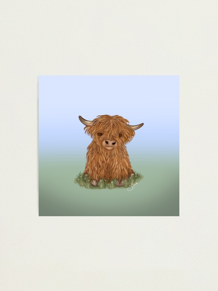 Cow Print Animal Print Highland Cows ' All Three ' T-Shirt Cow Print Animal Print Highland Cows ' All Three ' T-Shirt