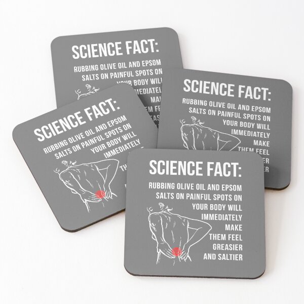 Item preview, Science Fact: Greasy Painful Spots designed and sold by notoriousitees.