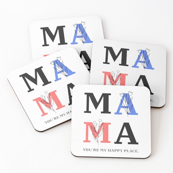 Item preview, MAMA YOU'RE MY HAPPY PLACE designed and sold by Kaleighret.