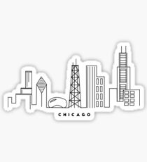 Chicago Skyline Sticker