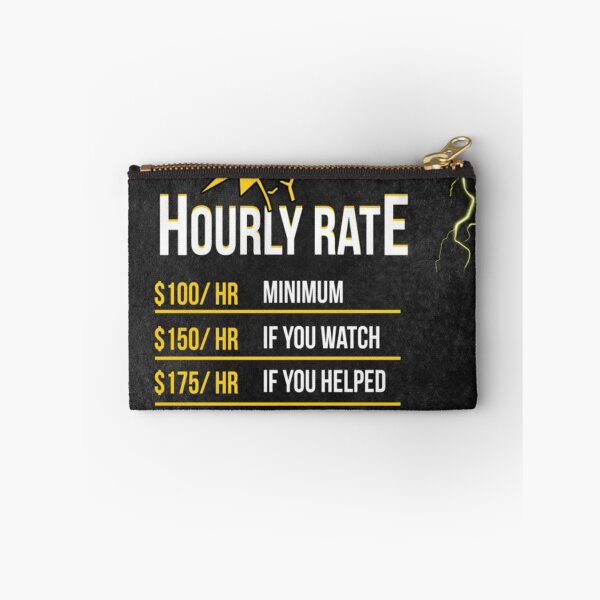 Item preview, Electrician Hourly Rate237 designed and sold by NanousWay.