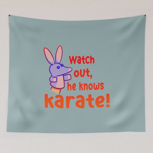 Item preview, Watch out,he knows karate designed and sold by Kaleighret.