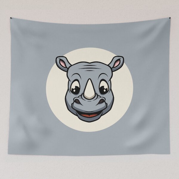 Item preview, Cute Rhino designed and sold by cubbone.