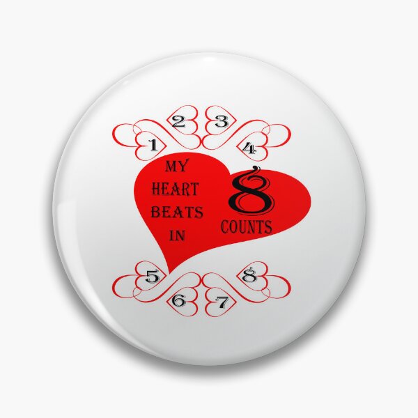 Item preview, My Heart Beats In 8 Counts  designed and sold by Jacksonso.