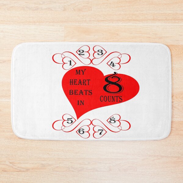 Item preview, My Heart Beats In 8 Counts  designed and sold by Jacksonso.