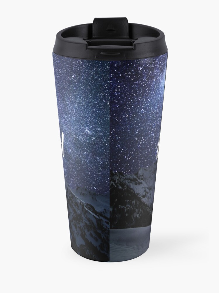 Alternate view of Jehovah is the Stronghold of My Life Travel Mug