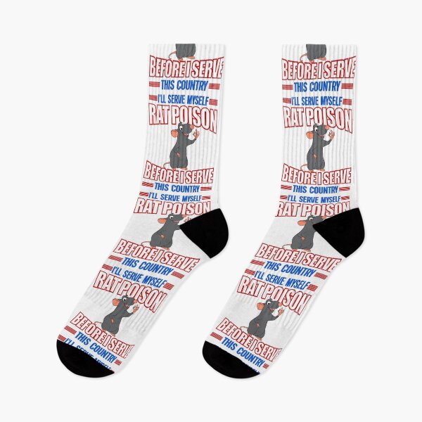 Item preview, I'll Serve Myself Rat Poison Before I Serve This Country - Funny Meme designed and sold by Picket Club.