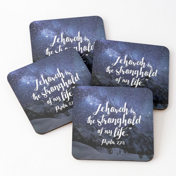 Item preview, Jehovah is the Stronghold of My Life designed and sold by Paper Bee Gift Shop.